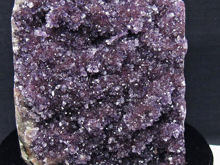 アメジスト クラスター ウルグアイ産 アメジスト 原石 amethyst 台座付属 花型 一点物 182-7100