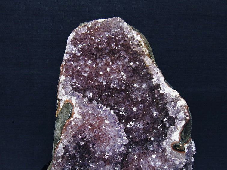 アメジスト クラスター ウルグアイ産 アメジスト 原石 amethyst 台座付属 花型 一点物 182-7106