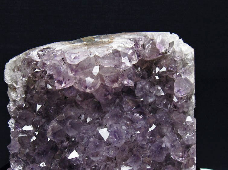 1.1Kg アメジスト クラスター ウルグアイ産 アメジスト 原石 amethyst 台座付属 花型 一点物 182-7109