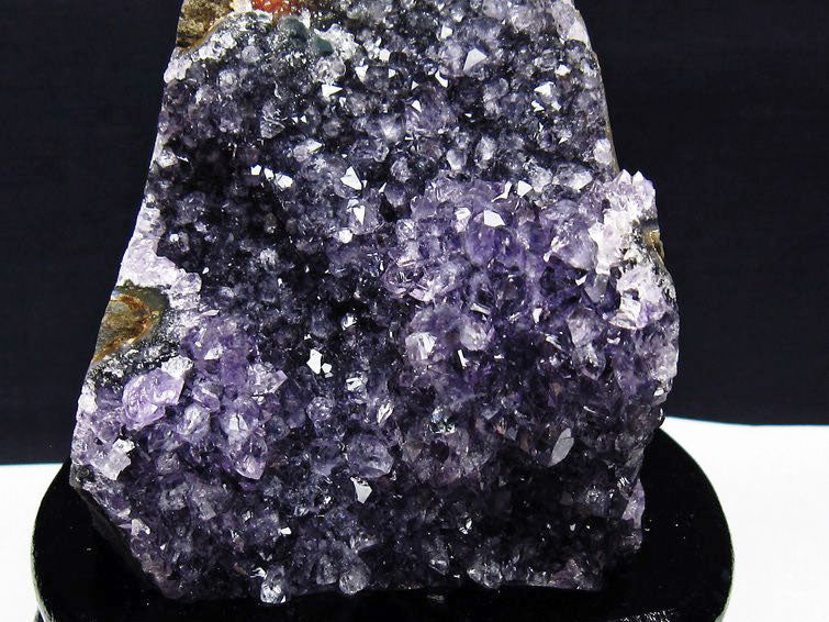 アメジスト クラスター ウルグアイ産 アメジスト 原石 amethyst 台座付属 花型 一点物 182-7116
