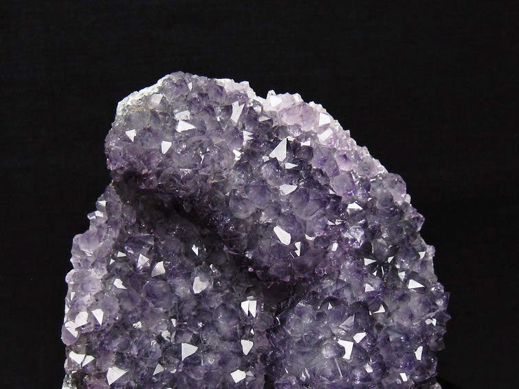 アメジスト クラスター ウルグアイ産 アメジスト 原石 amethyst 台座付属 花型 一点物 182-7120