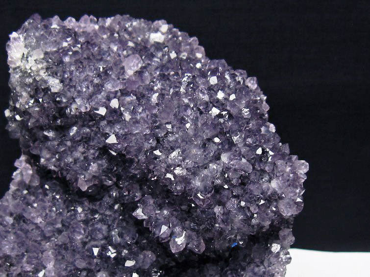 アメジスト クラスター ウルグアイ産 アメジスト 原石 amethyst 台座付属 花型 一点物 182-7122