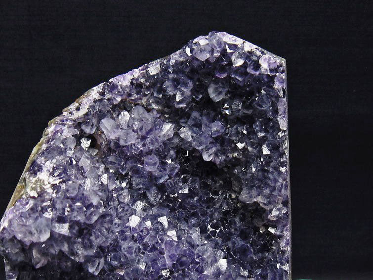 アメジスト クラスター ウルグアイ産 アメジスト 原石 amethyst 台座付属 花型 一点物 182-7123