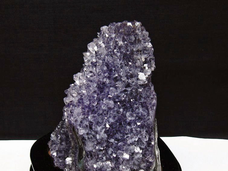 1.3Kg アメジスト クラスター ウルグアイ産 アメジスト 原石 amethyst 台座付属 花型 一点物 182-7125
