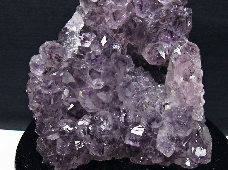 アメジスト クラスター ウルグアイ産 アメジスト 原石 amethyst 台座付属 花型 一点物 182-7126