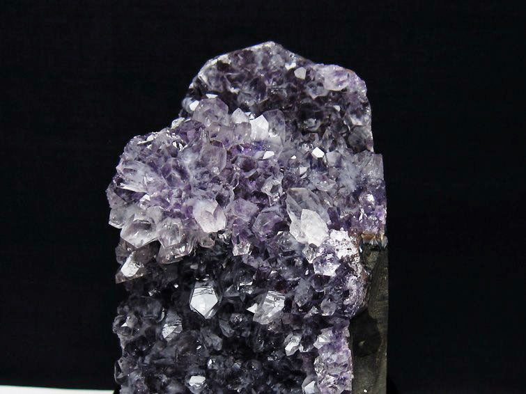 1.2Kg アメジスト クラスター ウルグアイ産 アメジスト 原石 amethyst 台座付属 花型 一点物 182-7127