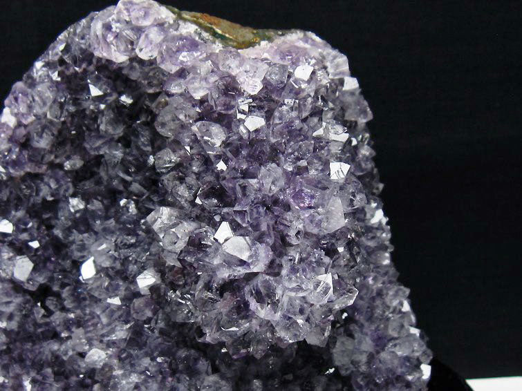 1.4Kg アメジスト クラスター ウルグアイ産 アメジスト 原石 amethyst 台座付属 花型 一点物 182-7131