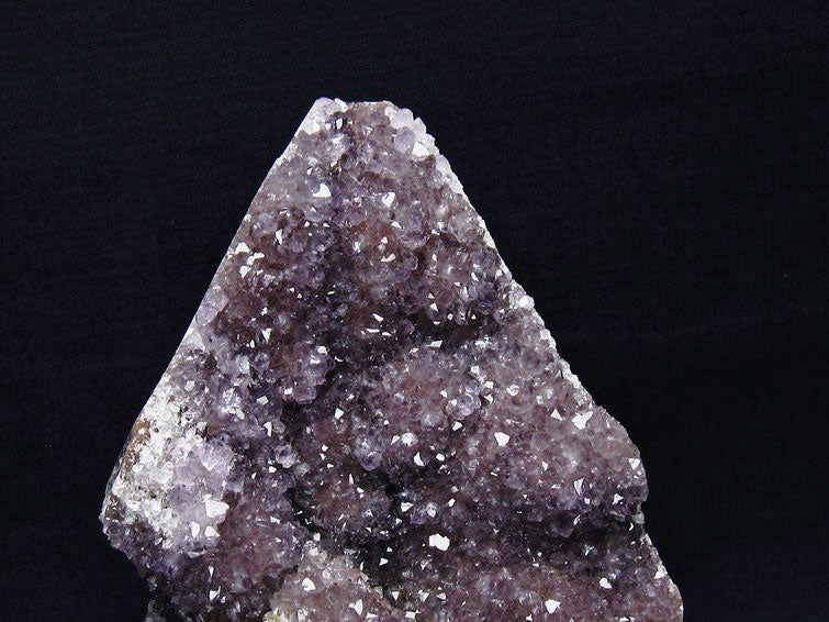 1.4Kg アメジスト クラスター ウルグアイ産 アメジスト 原石 amethyst 台座付属 花型 一点物 182-7134
