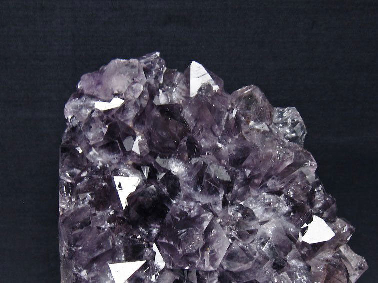 1.2Kg アメジスト クラスター ウルグアイ産 アメジスト 原石 amethyst 台座付属 花型 一点物 182-7138