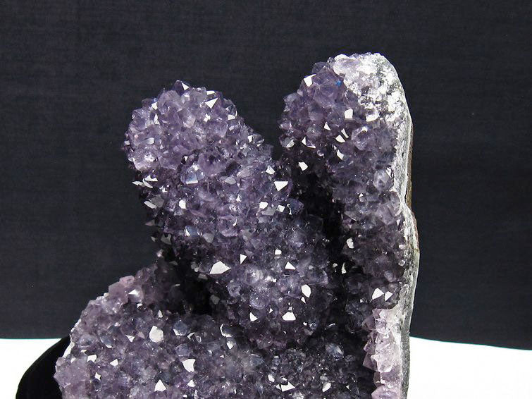 アメジスト クラスター ウルグアイ産 アメジスト 原石 amethyst 台座付属 花型 一点物 182-7143