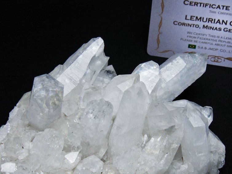 水晶クラスター 原石 ブラジル ミナスジェライス州 コリント産 一点物 レムリアンシード 182-7886