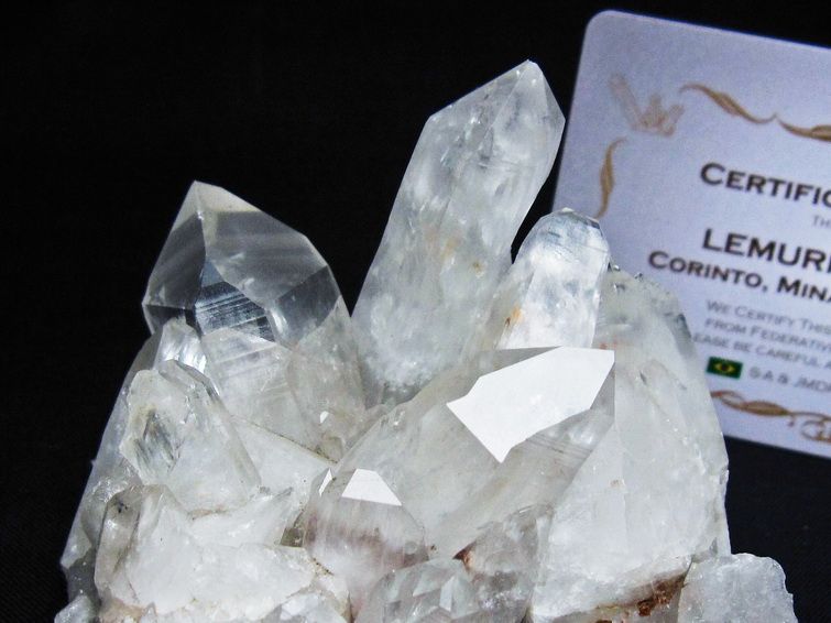 水晶クラスター 原石 ブラジル ミナスジェライス州 コリント産 一点物 レムリアンシード 182-7891