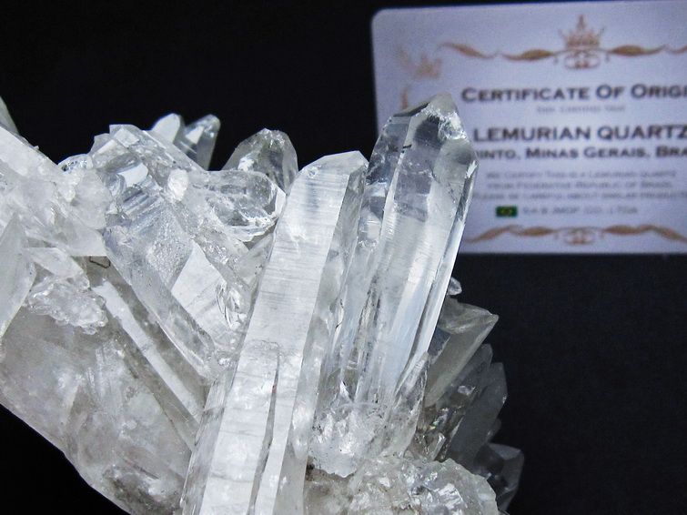 水晶クラスター 原石 ブラジル ミナスジェライス州 コリント産 一点物 レムリアンシード 182-7895