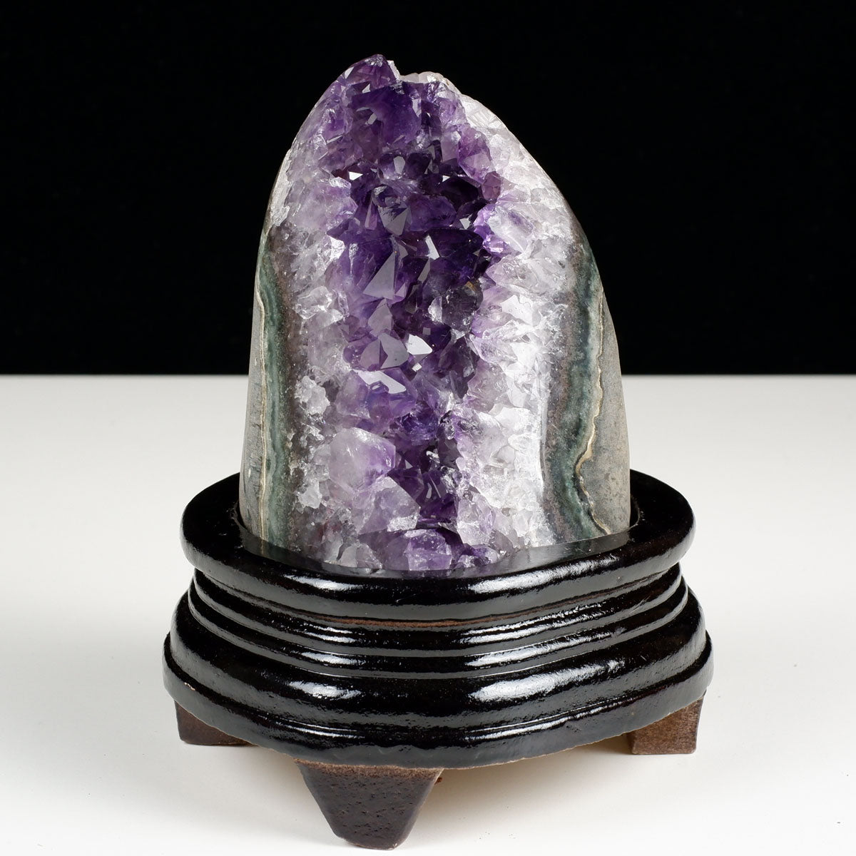 アメジストクラスター ウルグアイ産 台座付属 182-7940 [sold out