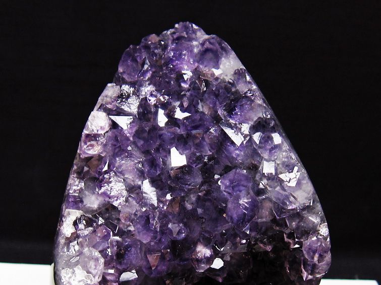 アメジスト クラスター ウルグアイ産 原石 amethyst 一点物 台座付属 182-7949