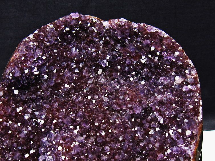 1.7Kg アメジスト クラスター ウルグアイ産 原石 amethyst 一点物 台座付属 182-7953