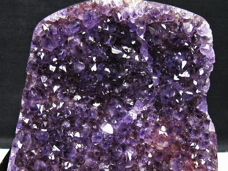 1.2Kg アメジスト クラスター ウルグアイ産 原石 amethyst 一点物 台座付属 182-7959