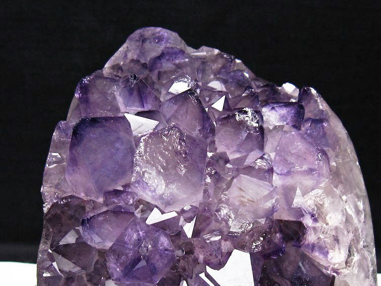 1.6Kg アメジスト クラスター ウルグアイ産 原石 amethyst 一点物 台座付属 182-7961