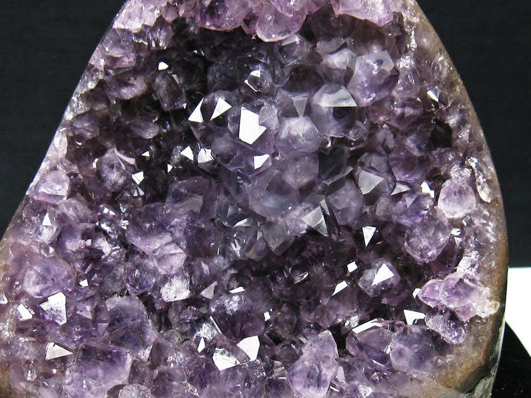 アメジスト クラスター ウルグアイ産 原石 amethyst 一点物 台座付属 182-7971