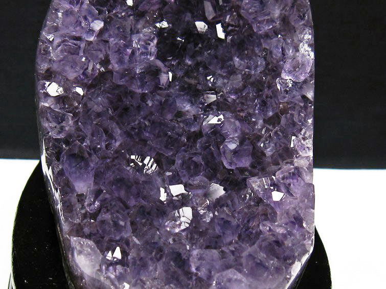 アメジスト クラスター ウルグアイ産 原石 amethyst 一点物 台座付属 182-7975