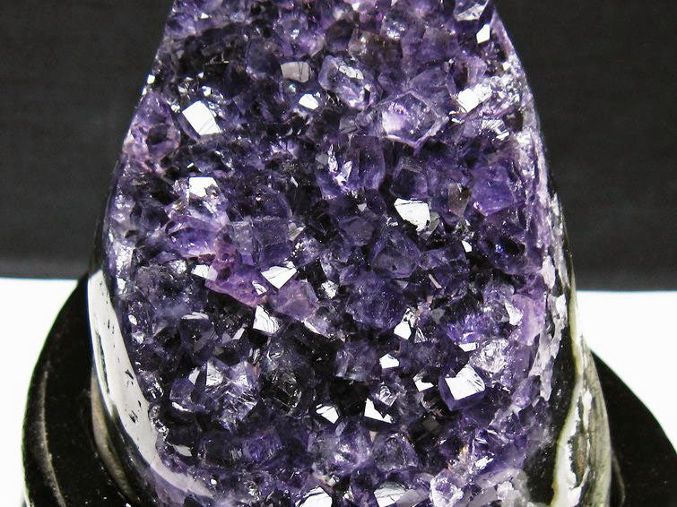 アメジスト クラスター ウルグアイ産 原石 amethyst 一点物 台座付属 182-7976
