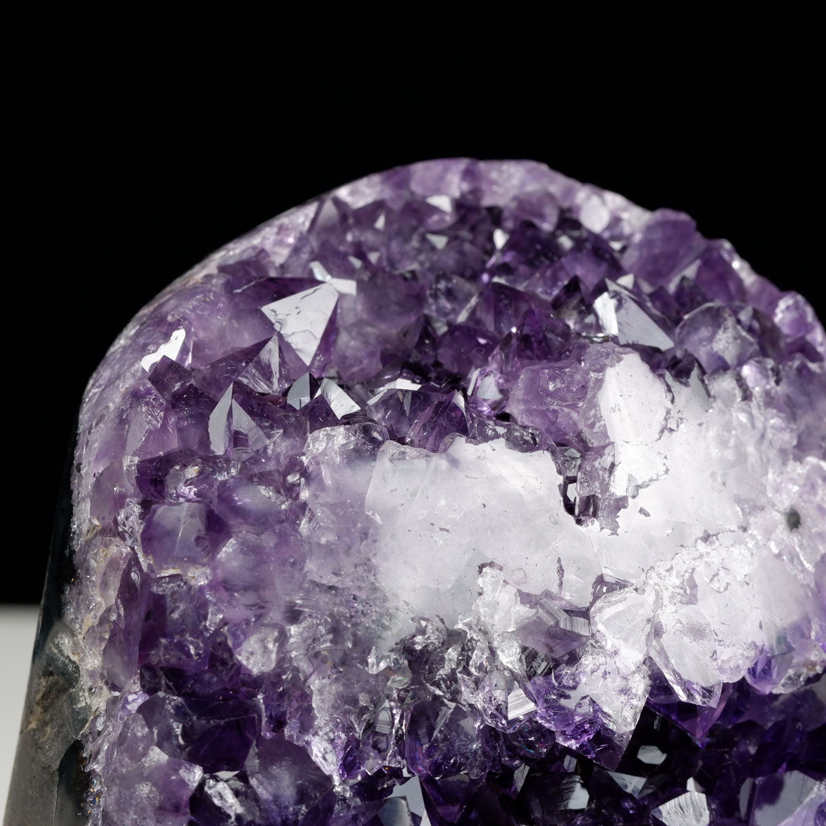 アメジスト クラスター ウルグアイ産 原石 amethyst 一点物 台座付属 182-7977