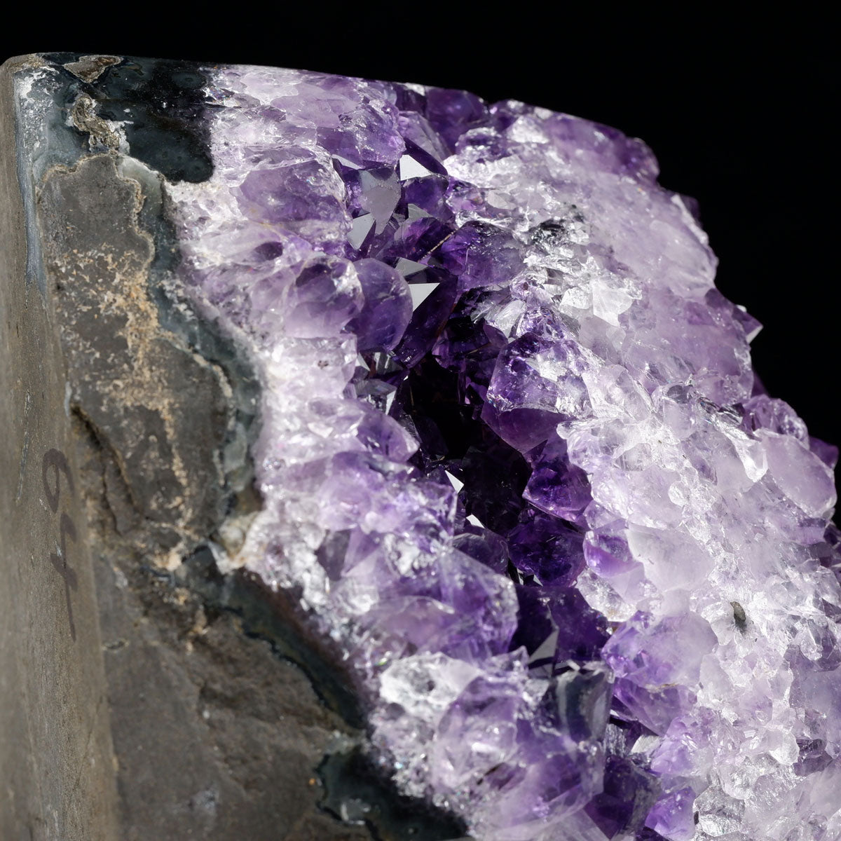 アメジスト クラスター ウルグアイ産 原石 amethyst 一点物 台座付属 182-7977