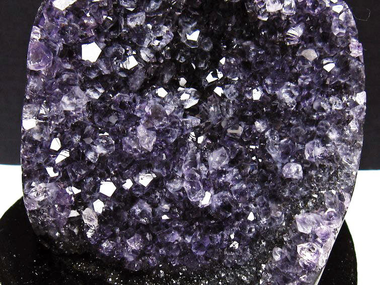 アメジスト クラスター ウルグアイ産 原石 amethyst 一点物 台座付属 182-7980