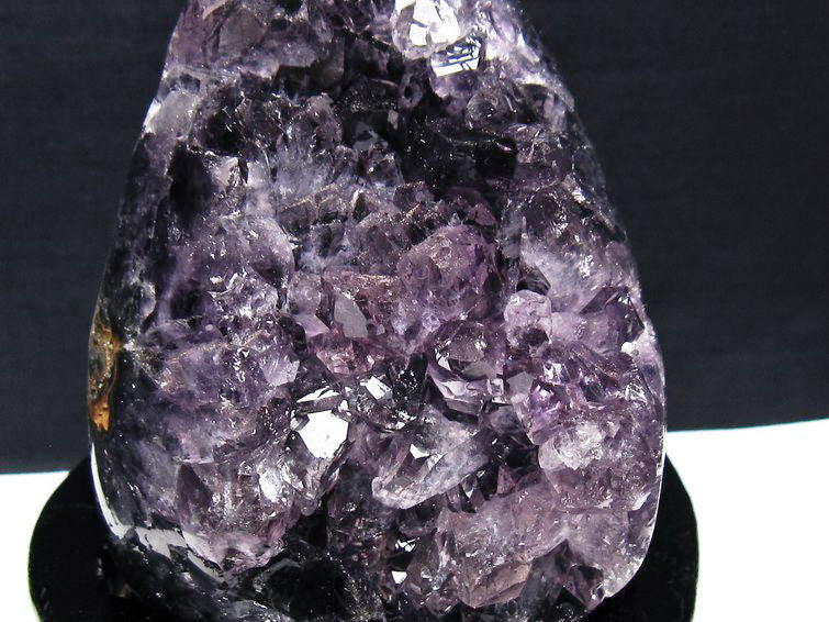 アメジスト クラスター ウルグアイ産 原石 amethyst 一点物 台座付属 182-7981