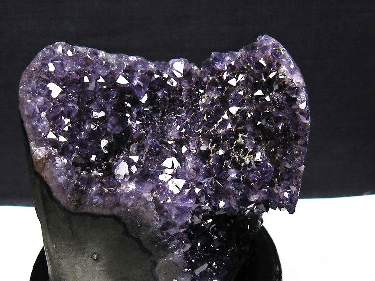 アメジスト クラスター ウルグアイ産 原石 amethyst 一点物 台座付属 182-8003