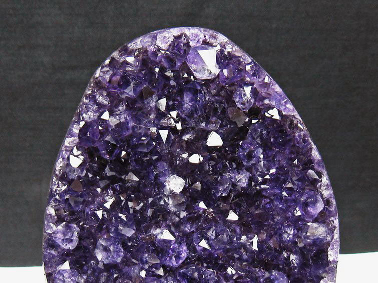アメジスト クラスター ウルグアイ産 原石 amethyst 一点物 台座付属 182-8026
