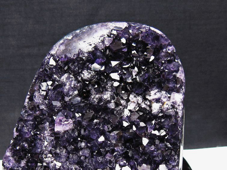 アメジスト クラスター ウルグアイ産 原石 amethyst 一点物 台座付属 182-8033