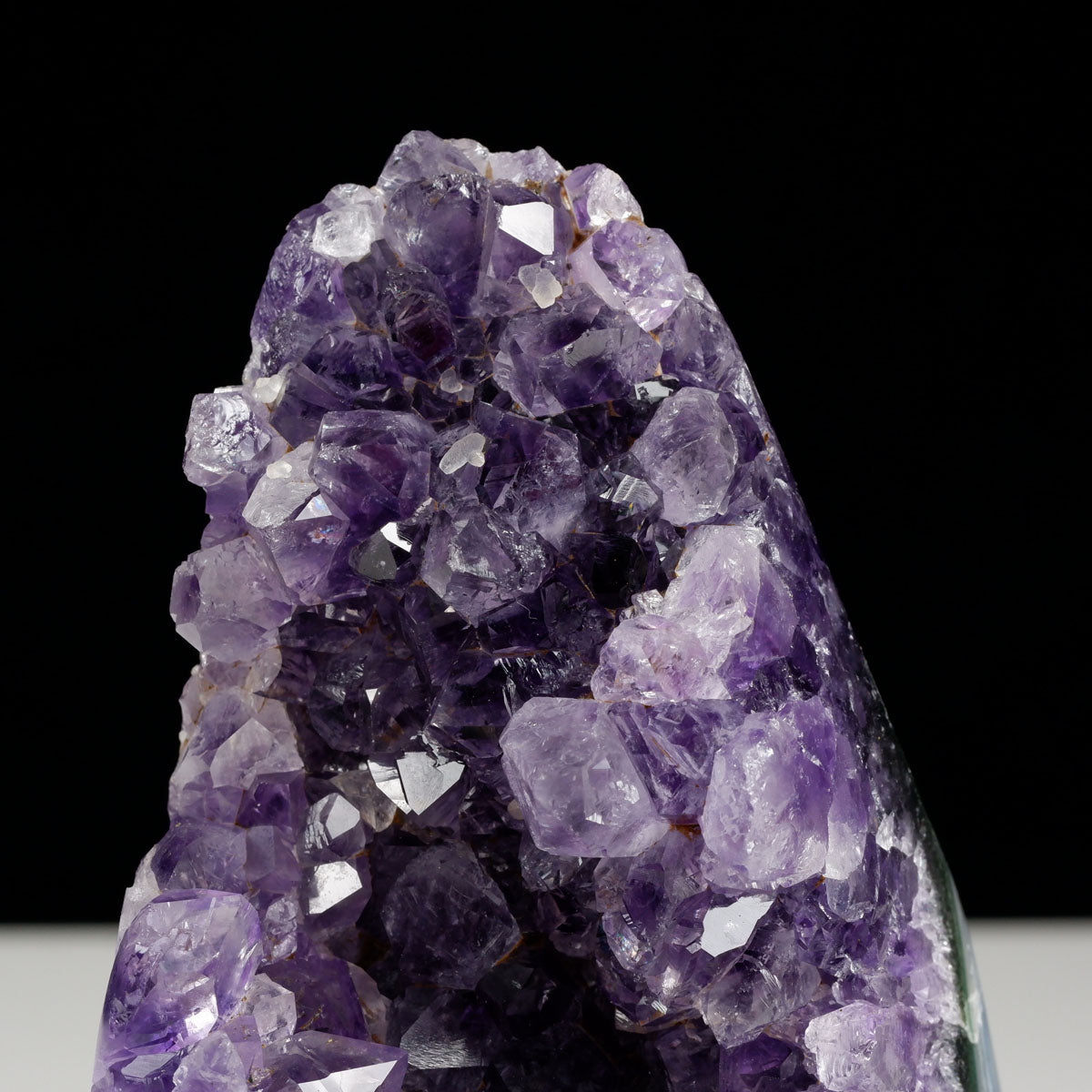 アメジスト クラスター ウルグアイ産 原石 amethyst 一点物 台座付属 182-8035