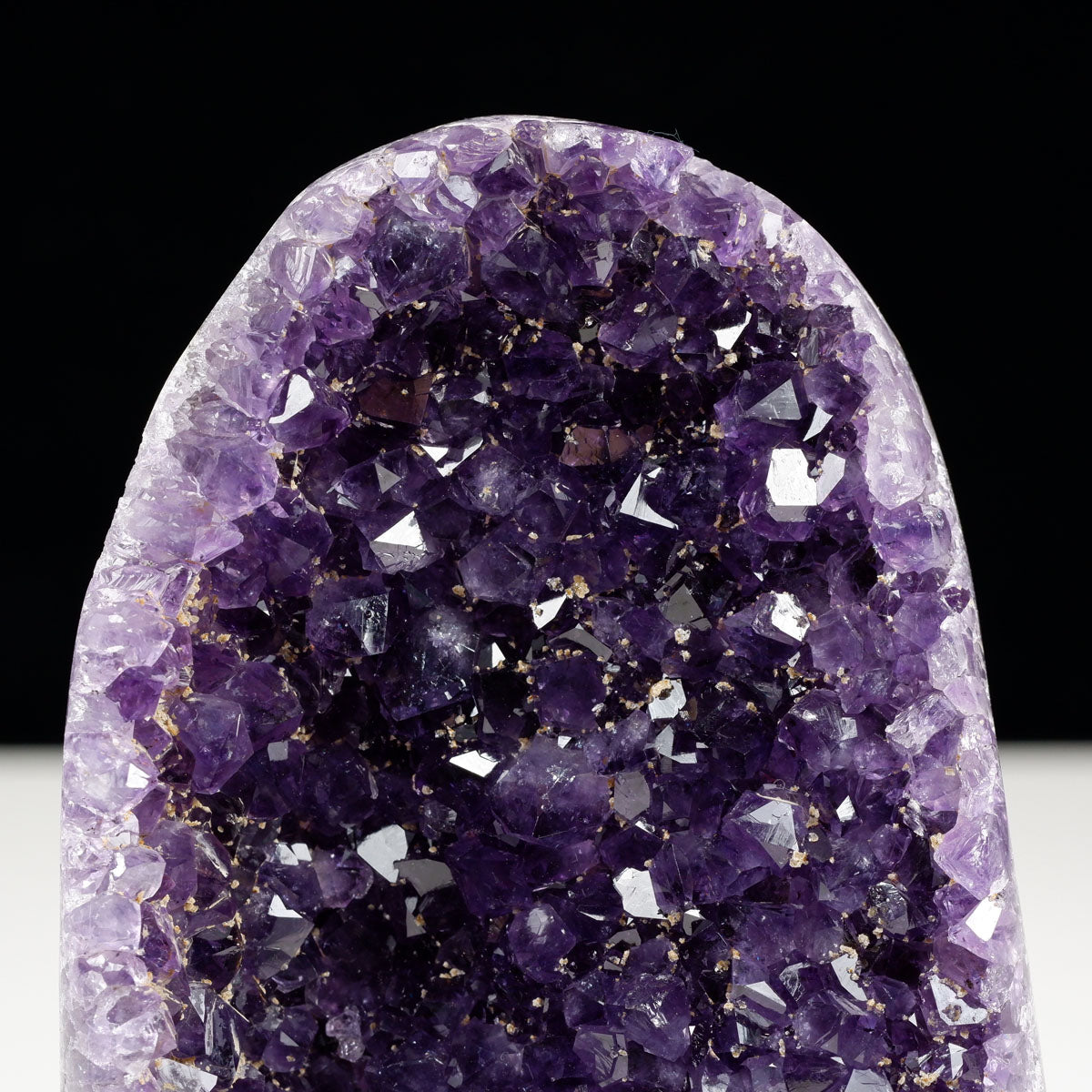 アメジスト クラスター ウルグアイ産 原石 amethyst 一点物 台座付属 182-8036