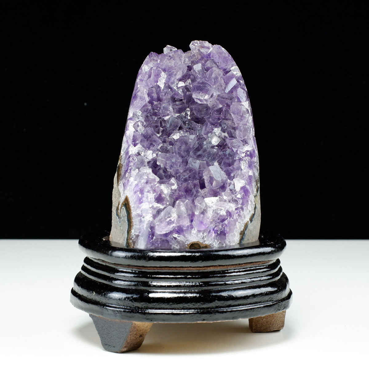 アメジスト クラスター ウルグアイ産 原石 amethyst 一点物 台座付属 