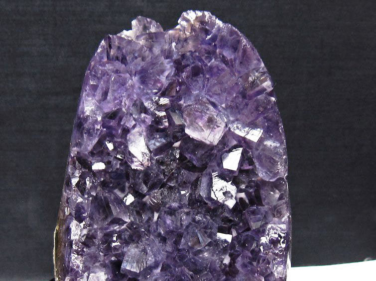 アメジスト クラスター ウルグアイ産 原石 amethyst 一点物 台座付属 182-8038