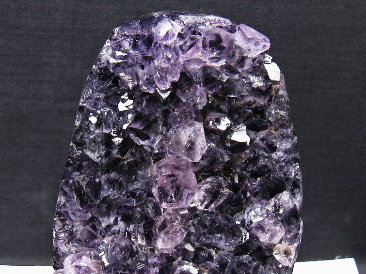 1.2Kg アメジスト クラスター ウルグアイ産 原石 amethyst 一点物 台座付属 182-8040