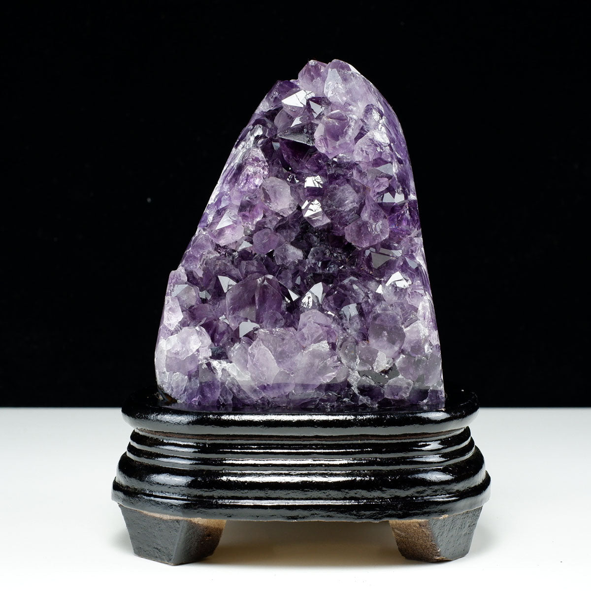 1.9Kg アメジスト クラスター ウルグアイ産 原石 amethyst 一点物 台座 