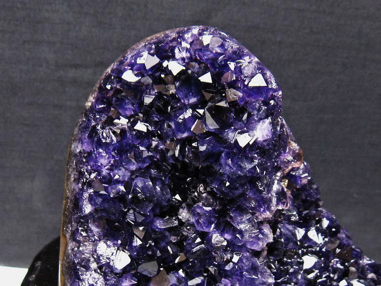 アメジスト クラスター ウルグアイ産 原石 amethyst 一点物 台座付属 182-8050