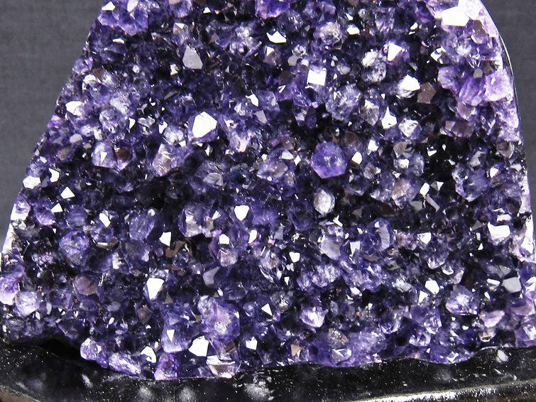 アメジスト クラスター ウルグアイ産 原石 amethyst 一点物 台座付属 182-8054
