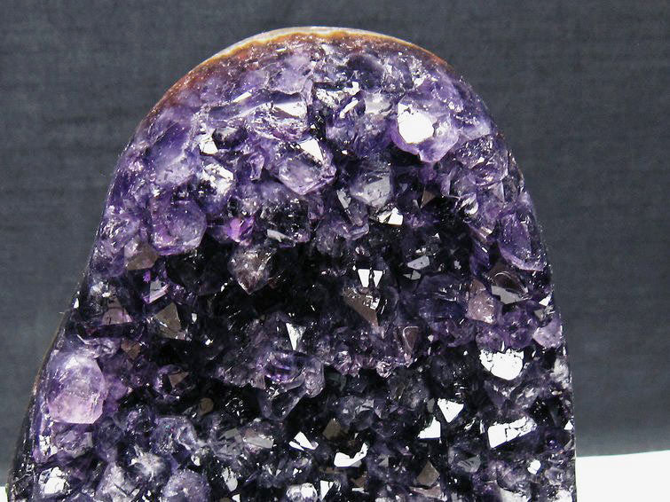 アメジスト クラスター ウルグアイ産 原石 amethyst 一点物 台座付属 182-8055