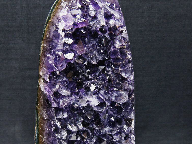 アメジスト クラスター ウルグアイ産 原石 amethyst 一点物 台座付属 182-8072