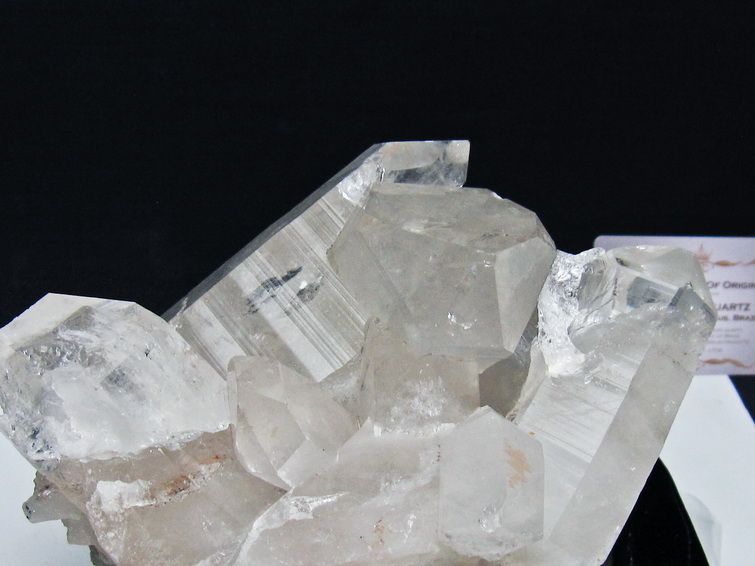 水晶クラスター 1.8Kg 原石 クォーツインクォーツ 台座付属 ブラジル ミナスジェライス州 コリント産 一点物 レムリアンシード 182-8096