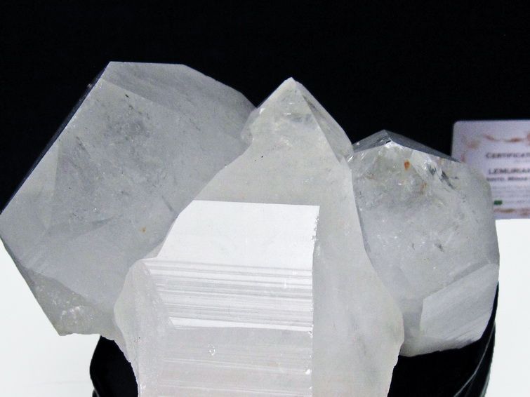 水晶クラスター 1.7Kg 原石 ブラジル ミナスジェライス州 コリント産 一点物 台座付属 レムリアンシード 182-8105