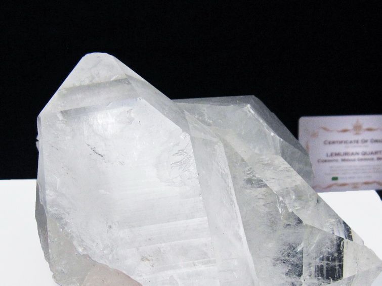 水晶クラスター 1.3Kg 原石 クォーツインクォーツ 台座付属 ブラジル ミナスジェライス州 コリント産 一点物 レムリアンシード 182-8112