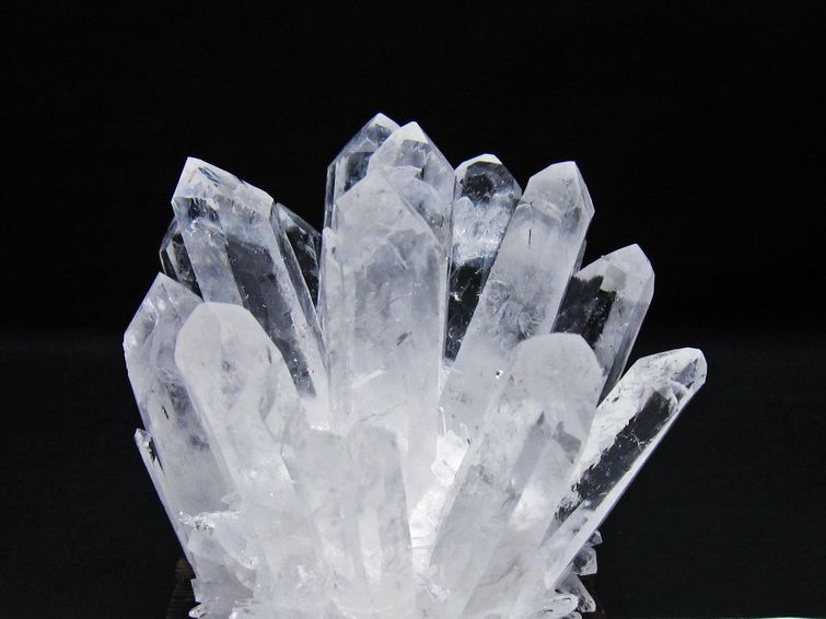 水晶 クラスター 水晶 原石 台座付属 一点物 182-8572