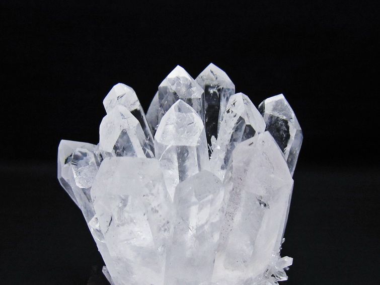 水晶 クラスター 水晶 原石 台座付属 一点物 182-8578