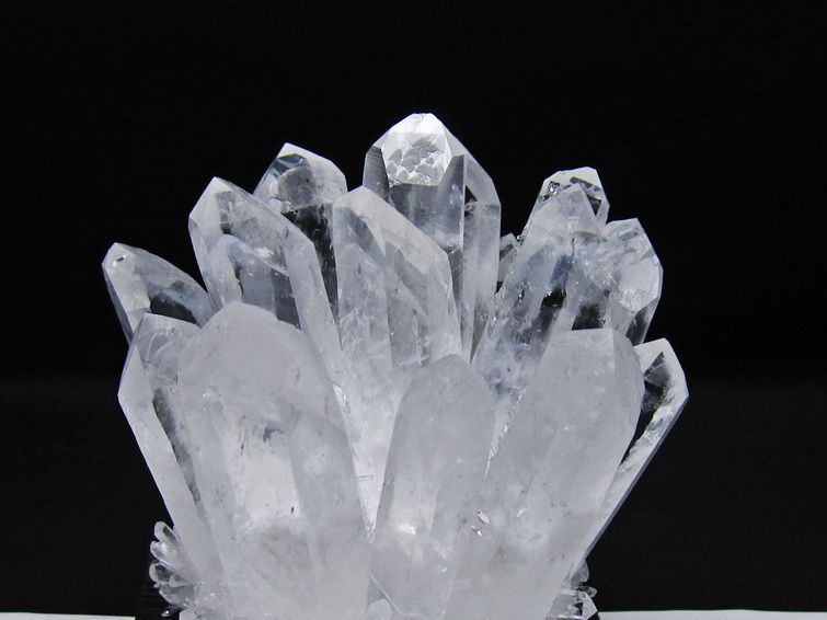 水晶 クラスター 水晶 原石 台座付属 一点物 182-8588