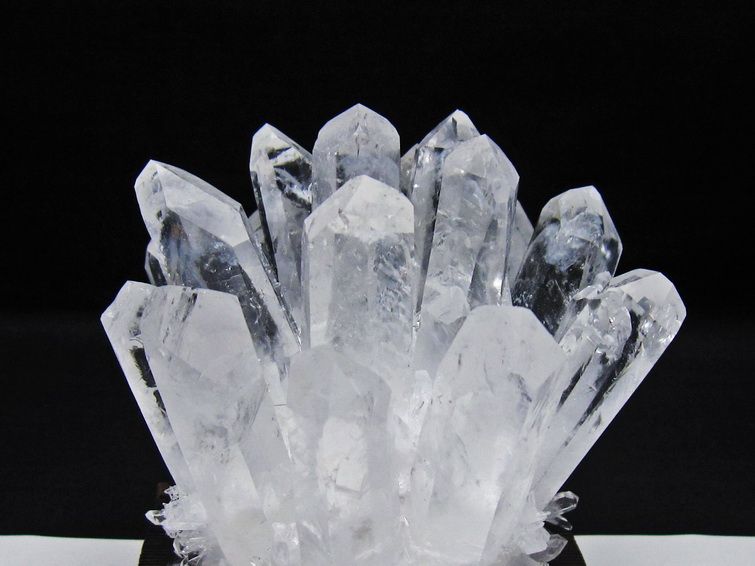 水晶 クラスター 水晶 原石 台座付属 一点物 182-8596
