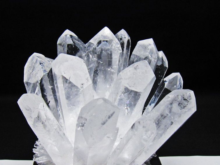 水晶 クラスター 水晶 原石 台座付属 一点物 182-8598